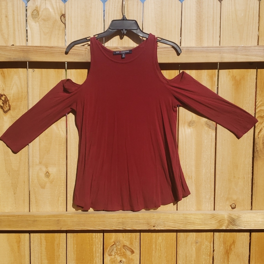 Maroon Blouse